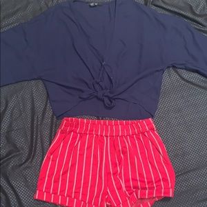 Crop top & Shorts Outfit